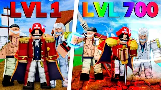 OS 3 MAIS FORTES DE ONE PIECE UPARAM DO 1 AO 700 NO BLOX FRUITS!