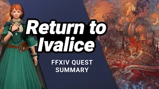 FFXIV Return to Ivalice Story - A Complete Quest Summary