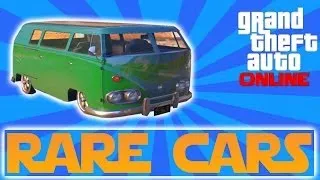 GTA 5 : Rare Car Scooby Doo Van - BF Surfer Hippie Van Tutorial (Online)