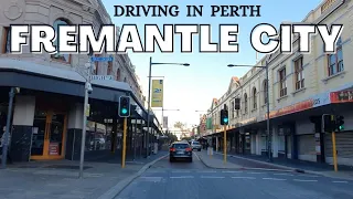 Driving in Perth - FREMANTLE CITY CENTRE | FREMANTLE PRISON (Perth, Western Australia)