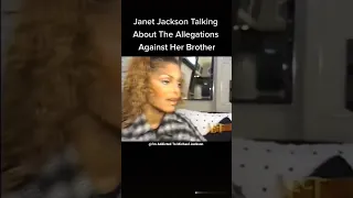 Janet Jackson Talking About The Allegations Against Michael Jackson #Shorts