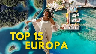 Die SCHÖNSTEN Reiseziele Europas 🇪🇺 2024 | Tipps & Sehenswürdigkeiten | Wo Urlaub machen?