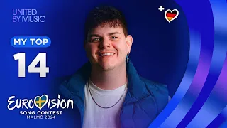 Eurovision 2024: MY TOP 14 (so far) [NEW🇩🇪]