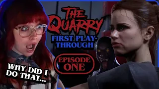 "I'VE MADE EVERY BAD DECISION!" || The Quarry First Playthrough Part 1