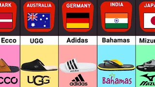Slipper Brand From Different Countries