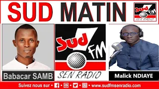 EN DIRECT SUD FM MATIN DU 19 MAI 2024 AVEC BABACAR SAMB ET EL HADJ MALICK NDIAYE.