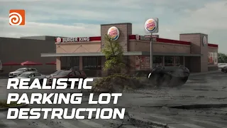 Realistic Parking Lot Destruction | Beginner Houdini Tutorial