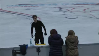 Михаил Коляда.Тренировка.Rostelecom Cup 2017 19.10