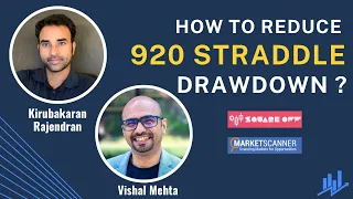 How to reduce Drawdown of 920 Straddle Trading Strategy