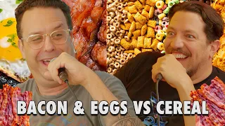Bacon & Eggs vs Breakfast Cereal | Sal Vulcano & Joe DeRosa are Taste Buds | EP 131