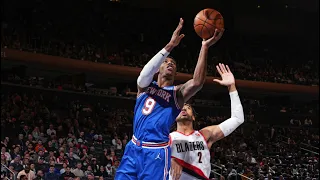 Portland Trail Blazers vs New York Knicks - Full Game Highlights | March 16, 2022 NBA Seaso