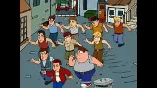 Family Guy west side story flashback