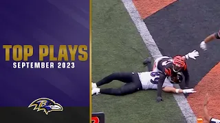 Baltimore Ravens Best Plays of September | Baltimore Ravens