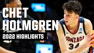 Chet Holmgren 2022 NCAA tournament highlights