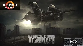 Escape from Tarkov - Ryzen 7 7700 + RTX 3070 - High settings - ( Улицы Таркова ) - 1080p