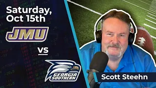 Free NCAAF Betting Pick: James Madison vs Georgia Southern 10/15/2022 | Scott Steehn