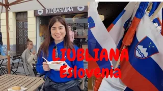 Ljubljana ESLOVENIA un pais en medio de AUSTRIA e ITALIA