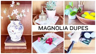 MAGNOLIA VS THRIFT - MAGNOLIA & HEARTH AND HAND DUPES - HIGH END HOME DECOR DUPES - LOOK FOR LESS