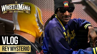 Behind the scenes of Rey Mysterio's entrance with Snoop Dogg: WrestleMania 39 Vlog