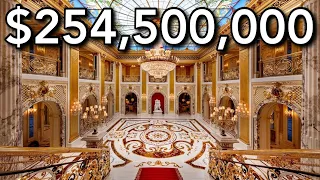 The WORLD’S Most Expensive ROYAL Mansions for Sale