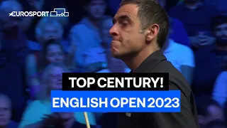 WHAT A START! 😍 | Ronnie O'Sullivan hits century against Jackson Page! | 2023 English Snooker Open