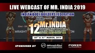 IBBF Mr India 2019 Live Stream