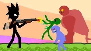 Best Gamrplay Of Stickman Vs Zombies ||