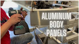 Aluminum Body Panels | Snowcat Build PT15
