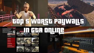 GTA Online Top 5 Worst Paywalls