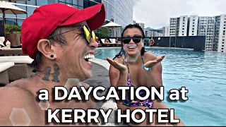 [STAYCATION] A DAYCATION AT KERRY HOTEL : ONE DAY STAYCATION | POOL | HOTEL IN WHAMPOA #KikoToledo