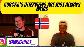 [AURORA REACTION] She really does know how to interview | Like A Version