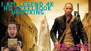 SMITHBOI REACTS: I am Legend 4K HD Steelbook UNBOXING!!!