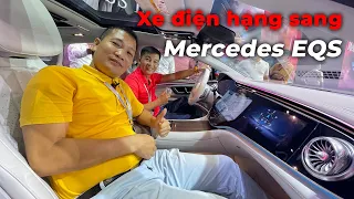 [VMS 2022] Diện kiến xe điện Mercedes EQS 580: sang trọng, nhiều công nghệ hiện đại | Whatcar.vn