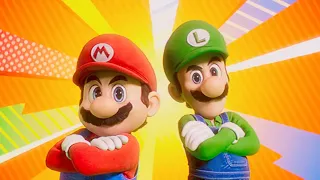 Super Mario bros. Movie - plumbing commercial (plush recreation)