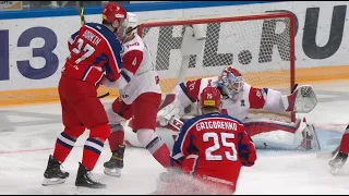 Лучшие сэйвы 24-й недели Фонбет Чемпионата КХЛ 22/23 / 2022/23 Fonbet KHL Top 10 Saves for Week 24