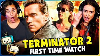 TERMINATOR 2: JUDGMENT DAY Movie Reaction! | Arnold Schwarzenegger | Linda Hamilton | James Cameron