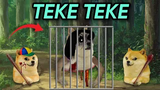 NIÑOS con DERECHO CAPTURAN AL TEKE TEKE |  Hilos con Cheems