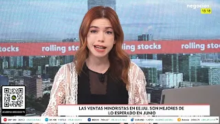 Las ventas minoristas en EEUU son mejores de lo esperado en junio