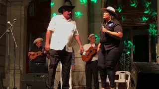 Trovalia 2018 - Jazmín Suseth y Raúl Herrera - Controversia Trovera Panamá y Cuba