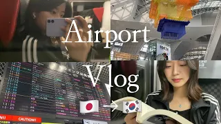 공항 브이로그 🇯🇵→🇰🇷 실수로 추가요금15만원냈다..