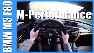 POV BMW M3 F80 M-PERFORMANCE Exhaust GREAT! OnBoard Acceleration