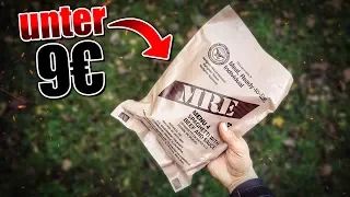 MRE USA Kampfration - Militär Outdoor Nahrung - Ausrüstung Review | Fritz Meinecke Gear