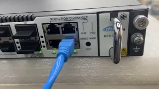 XGSPON XGPON GPON COMBO OLT 1U chassis 8 ports 100G up AFC3408P  similar huawei MA5801 OLT