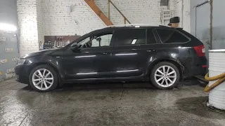 Skoda Octavia A7 2.0 TDI чистка системи екології DPF EGR без демонтажу