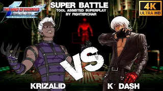 [TAS+VS] KOF 2002 UM K´Dash VS Krizalid | 💀 SUPER BATTLE 💀 [4K]