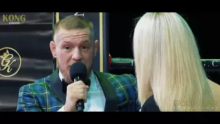 NEW Conor McGregor  Full Interview An Evening with Glasgow"