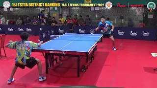 FINAL : MEN | 1st TSTTA DISTRICT RANKING TABLE TENNIS TOURNAMENT 2022