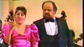 Placido Domingo & Veronica Villarroel sing La Boheme duet