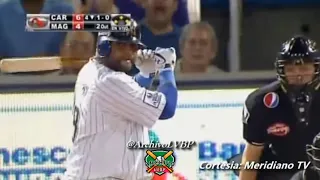 Grand Slam de PABLO SANDOVAL - LVBP 2012-2013 Leones del Caracas vs Navegantes del Magallanes