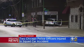 CPD Officer Injured In Squad Car Accident